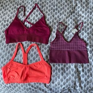 Set of 3 Sports Bras
